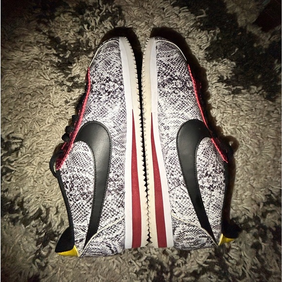 Women’s CLASSIC CORTEZ LEATHER 'SNAKESKIN' Python Shoes Sneakers. - Picture 5 of 7
